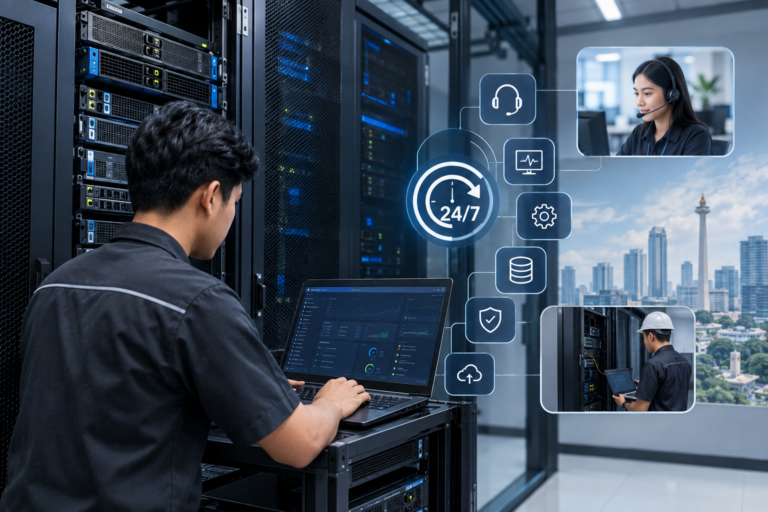Jasa Instalasi Server & Storage Jakarta | Support Teknis 24/7
